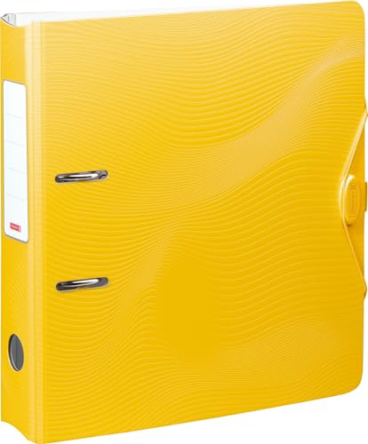 BRUNNEN 102043710 | Ordner | „WAVE“ | 7 cm | gelb