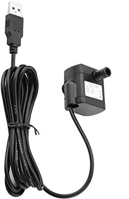 Fish Tank Pump for Small Aquariums, USB Powered Brushless Motor, 5V DC Silent Water Circulation Pump, Perfect for Mini Aquarium Setup, Replacement for Aquarium Circulation Pump