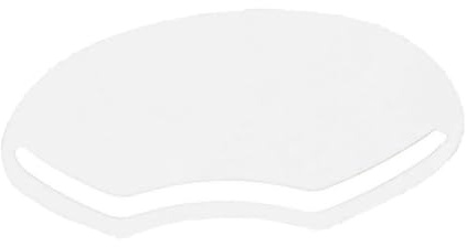 SMASOLO 100 Piezas Protector Facial Transparente para Salón Bloqueador de Cabello y Ojos Adhesivo sin Olor Unidades para Peluquería Profesional