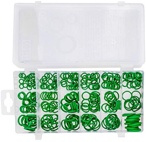 Dichtungsringe Sortiment O-Ringe HNBR Klimaanlage Set Satz Gummi Grün KFZ Splinte Sortiment Große Sicherungstifte Satz Gerade Dicke Sicherungsplinte Set 420 tlg