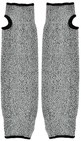 Sonew 1 paire de manchons de sécurité, manchons industriels, manchons anti-coupure et résistants à l'usure, gants de protection de travail 45 cm