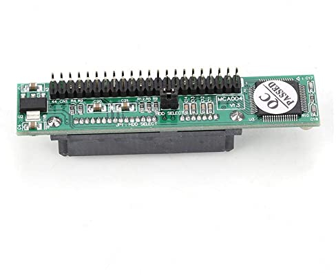 Diyeeni 2,5 Zoll IDE zu SATA Adapter, Festplatte Festplatte SATA Buchse zu IDE 44Pin Stecker Konverter Adapterkarte, 7 + 15PIN SATA Festplatte zu IDE Adapter