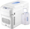 YADLCR Mini Frigorifero congelatore 35L, Auto/Camion 24V / 12V / 220-240V, frigo/Freezer Portatile Termoelettrico per Guida, Viaggi, Uso Domestico