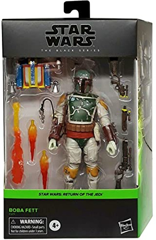 Boba Fett Star Wars Black Series 6 Deluxe Action Figure Return of The Jedi Episode 6 EP6 Mandalorian
