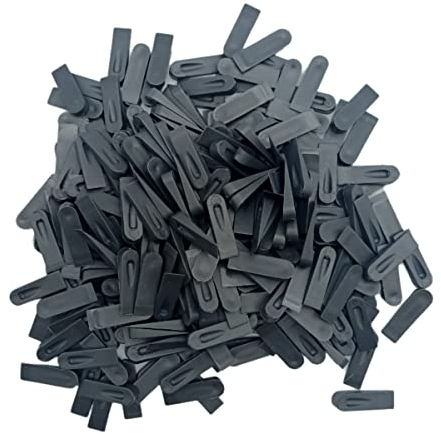 TEKLiNe 500 Separadores Cuña Azulejos 5mm Cuneo Plástico Pvc PE Distancia Espacio Piso Pared, Cuña Azulejos 0 a 5 mm Junta Capa Construcción Solador Posicionamiento Posición Espaciadores Cuneo