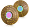 DND würfelspinner,DND dice würfel Set,dice 7 in 1 Spinner,Dungeons and Dragons würfel Roulette Unique Dice Spinner Metal dice d20 würfel，D&D Geschenke, Rollenspiel Brettspiel Zubehör（Gold Farbe）