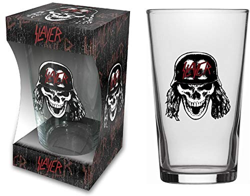 Slayer Wehrmacht ufficiale inscatolato pinta bicchiere da birra