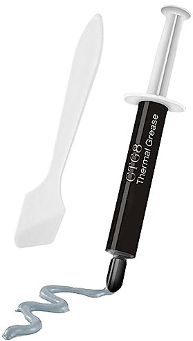 Gusengo Compuesto Térmico | Pasta compuesta Alta conductividad 1G/2G/4G CTG8 | Pasta térmica para computadora, Grasa Alta Temperatura, Pasta CPU/GPU Larga duración, Alto