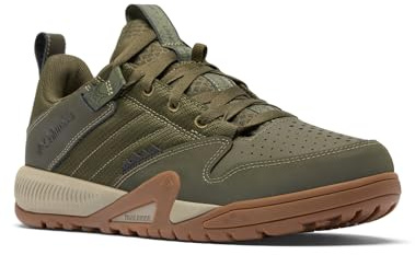 Columbia Mens Landroamer Trailrider Hiking Shoe, Peatmoss/Pebble, 9.5