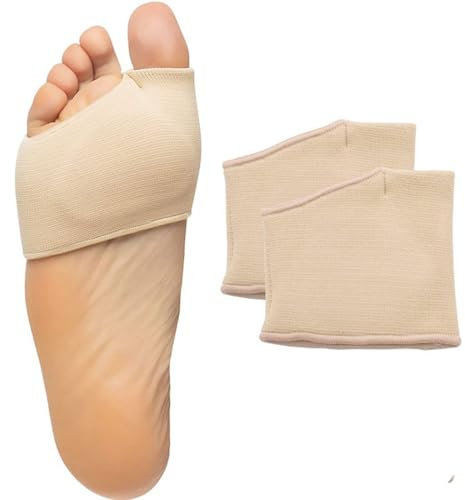 Cuscinetti Metatarsali-Cuscinetti per manica metatarsale morbidi e comodi per la palla del piede, cuscinetti per l'avampiede che alleviano il dolore per donne e uomini, 1 paia