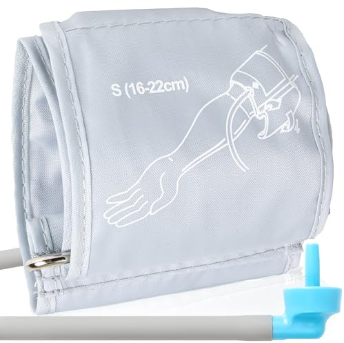 Duronic Replacement Blood Pressure Monitor Kids Cuff Paediatric Blood Pressure Cuff 16-22cm Spare Kids BP Monitor Cuffs for Children Small Adults Teens Arms Health Monitoring