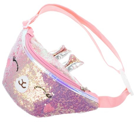 iplusmile Riñonera Divertida Cruzada Para Niñas, Material Duradero, Diseño De Gato, Tamaño Mini, Bolso Bandolera Para Adolescentes, Uso Casual y Escolar, Color Aleatorio, Bolsa Infantil Portátil