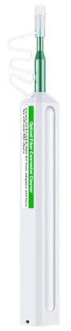 JTQYFI Dual-Size Fiber Pen For 2.5mm/1.25mm Connectors And Module Adapters Fiber Optical Cleaning Pen