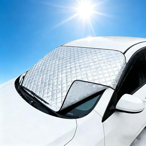 Copertura per parabrezza, per auto, inverno, protezione solare, ultra spessa