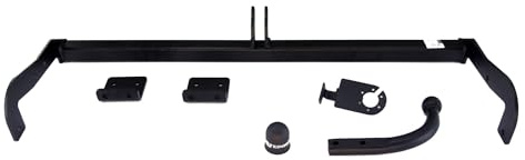 STEINHOF Anhängerkupplung starr für Renault Kangoo 2 II W 2008-04.2021 mit universalem E-Satz 7-polig