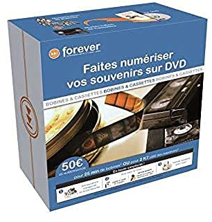 Caja de Regalo para Siempre digitalización, casetas o super8 en DVD