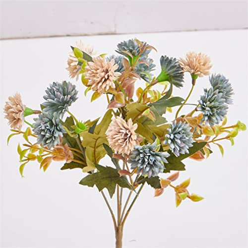 Equirider Künstlicher Grünpflanzenstrauß, Hirtennelke, Herbstflieder, Hochzeitsfotografie, Blumenschmuck
