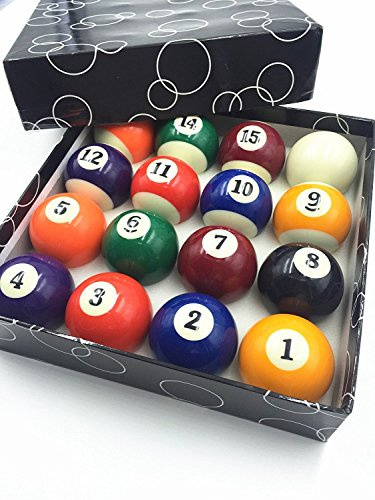 TGA Sports Billiard Balls Pool Ball Set (2 Inch)