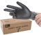 LANON 18 Pairs Grey Safety Work Gloves, PU Coated, Full Fingertip Touchscreen Working Gloves for Men and Women, Lightweight, Seamless Knit, Power Grip, EN 388, M/8