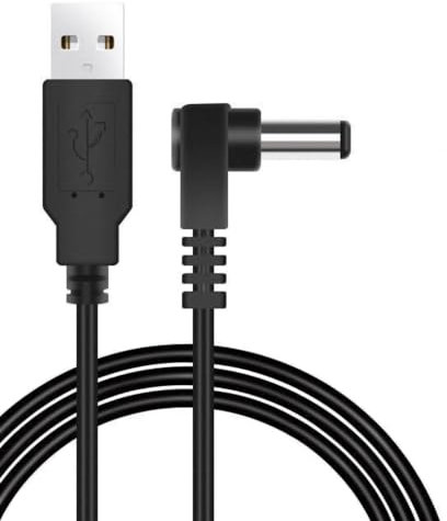 LARRITS 2M USB to 12V DC 3.5 Radar Detector Cable for Cobra, Whistler, Uniden / Beltronics Detectors