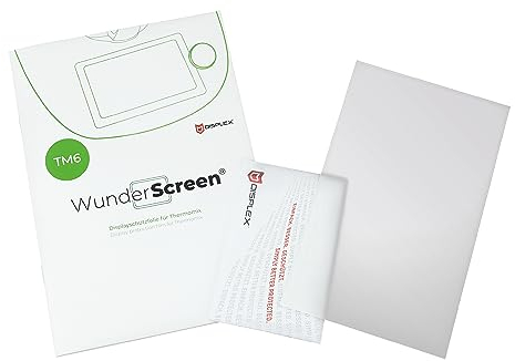 Wundermix - WunderScreen® Hybrid-Glas • Displayschutz für Thermomix TM6 • Schutzfolie gegen Bruch & Kratzer • Langlebig & kratzfest