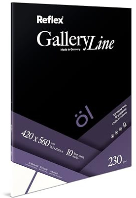 Schoellershammer Carta per pittura ad olio 42x56cm 230g/m2 pad 10 fogli