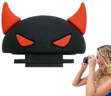 Protezione per scarpe – Tappi per slitta | Protezione per slitta | Attraente decorazione carina per attrezzatura fotografica, fotocamere reflex | Tappi per slitta a caldo in silicone a forma di