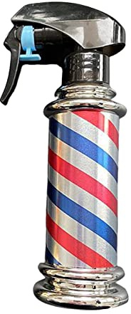 Gcljlmy Pulverizador profesional de peluquería vacía para el hogar, estilista, color gris