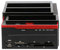 Bruce & Shark 3 IDE SATA 2.5 3.5, HDD, Festplatte, Clone Docking Station, Kartenleser EU - Schwarz und Rot