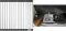 BLANCO 238483 Klappmatte als Abtropf für die Küchenspüle, faltbare Matte für das Waschbecken in der Küche, Breite 440 mm & anlegbarer Tropf, 230734, Wellenoptik, Kunststoff, schwarz-grau