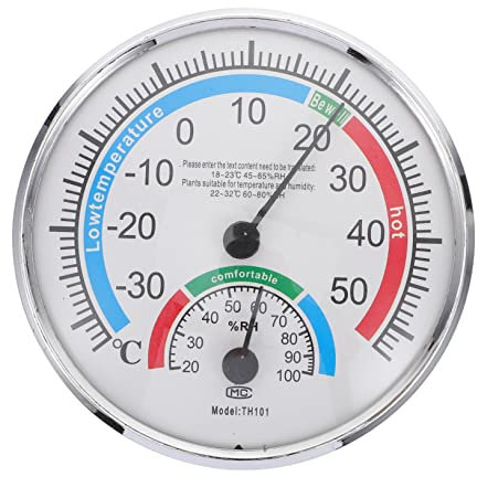 BESPORTBLE Higrometro Preciso Para Sauna y Hogar Medidor De Temperatura y Humedad Ambiental Instrumento Profesional Para Interior y