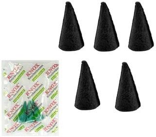 KNOX Räucherkerzen - 5er Set Weihrauch - Düfte: 5X Weihrauch - Menge: 5 inklusive 3 Räucherkerzen M als Proben vom Duft Meeresbriese - Made in Germany
