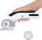 Cordless Electric Scissors with 2 Blades,Lower Noise Rechargeable Powerful Carboard Cutter,Handheld Portable Electric Box Cutter with Safety Lock,Suitable for Leather Carpet Felt Aluminum Sheet