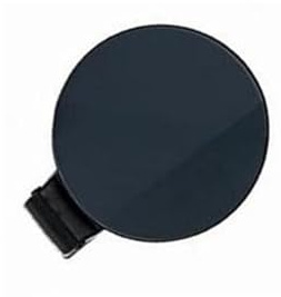 XEBRAD 1PC Coperchio sportello sportello serbatoio carburante nero 5K6809857C, for VW, for Golf, 6, for VW, for Golf, MK6 GTI 2009 2010 2011 2012 2013 Tappo di rifornimento carburante per veicoli