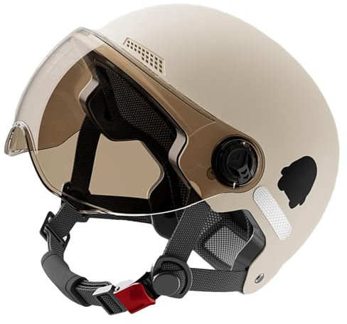 45–65 cm hochfester ABS-Fahrradhelm, verstellbar, Sporthelm mit Schutzbrille, Snowboard-Helme für Herren, Damen, Jugendliche, Uni, Skateboard, Roller, Radfahren, Skaten