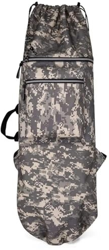 KHASCBNF Sac De Skateboard Etanche Sac de Transport for Skateboard, Ski, Sac à Main, bandoulière, Dos for Longboard, Accessoires Sport Plein air(Grey)