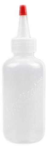 NUOBESTY Botella Aplicadora de Punta 120 Ml Ldpe Transparente 8 Piezas para Pegamento y Manualidades, Botella Exprimible Dosificadora Precisa para Proyectos Artísticos y Artesanía