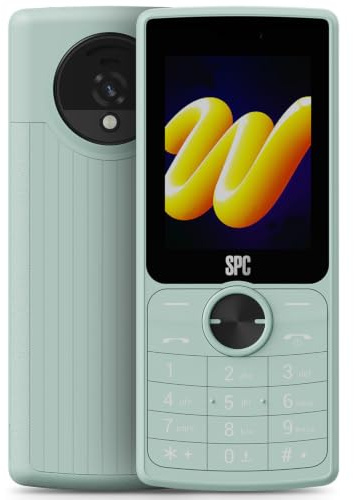 SPC Wild Cool - Teléfono básico para desconexión o Primera conexión, Menta
