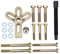 WiMas 13Pcs harmonic balancer, volante extractor Kit de herramientas, Volante Herramientas de reparación