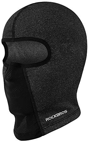 ROCKBROS Pasamontañas Balaclava Invierno Bajo-Casco Térmico Anti Viento Deportivo para Ciclismo Bicicleta Moto Esquí Snowboard, Unisex