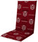 Doppler / Hochlehner Spot/Gartenstuhlauflage/Hochlehner/Rot Wappen/ca. 119 x 48 x 5 cm
