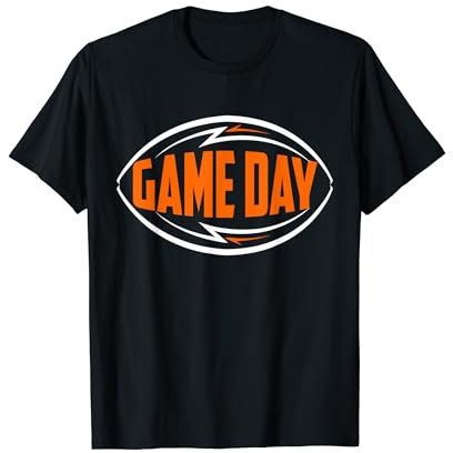American Football Game Day Spieltag Helm Fan Spieler Liebe T-Shirt