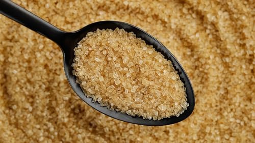CERTIFIED ORGANIC DEMERARA Sugar, Unrefined Whole Cane Sugar, 1 Pound for Cakes, Cupcakes, Cookies, Icing, Chocolate Wedding Party Baking Cupcake Cookie Ice Cream Decoration Supplies