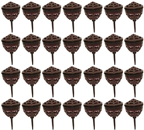 Bonsai Fertilizer Basket Reusable Plastic Garden Tool Cover Box Basket Pots for Flower Plant Succulents 100PCS Bonsai Tree Fertilizer Bonsai Fertilizer Bonsai Food