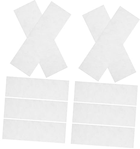 Veemoon 10stücke Waschmaschinen Filterpads Baumwolle Lint Catcher Für Effiziente Abluftfilterung Einfache Installation Kompatibel Mit Waschmaschinen Und Trockenmaschinen