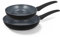 Be Living Delight Pfannenset 2-teilig, Bratpfanne 24 & 28 cm, Non Stick Keramik Antihaft, Induktion, Ohne ptfe und pfoa, Schwarz