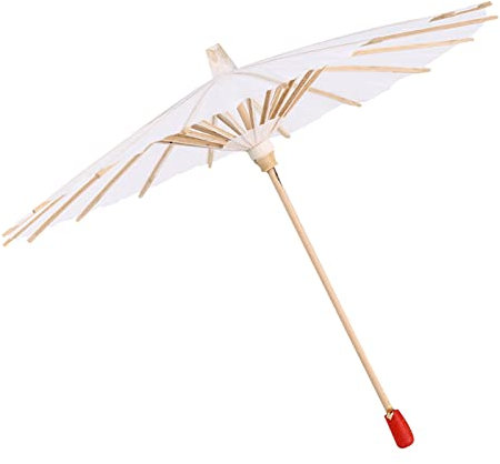 Oreilet Paraguas de Papel Engrasado, Parasol para Paraguas de Papel de Pintura Engrasado Pequeño para la Decoración de la Boda de la Fiesta de la Fiesta de Arte de la Fiesta (Diámetro 30
