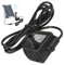 Solar Water Pumps 3W, DC 5.5V-12V Mini Solar Fountain Pumps with 300L/H Capacity and 4.9ft Spraying Distance, Quiet Waterproof Water Feature Pump for Aquarium and Garden, No Panel