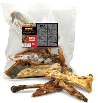 SavannaDog Jumbopack 700 g vom südafrikanischen Strauß - Natürliche Kausnacks getreidefrei & hypoallergen. Hunde-Kauartikel-Mix für kleine Hunde und futtersensible Tiere
