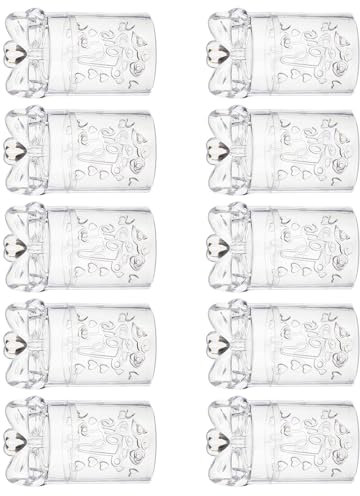 Ywmsfl Lot de 10 supports de bonbons créatifs avec couvercle hygiénique pour bonbons et fournitures de fête